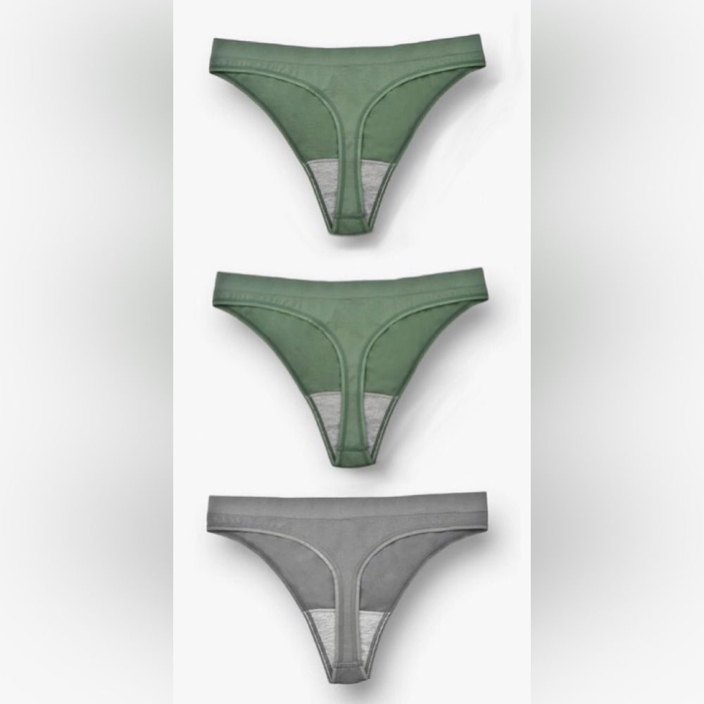 NEW 3 Pack Thong Style Panties